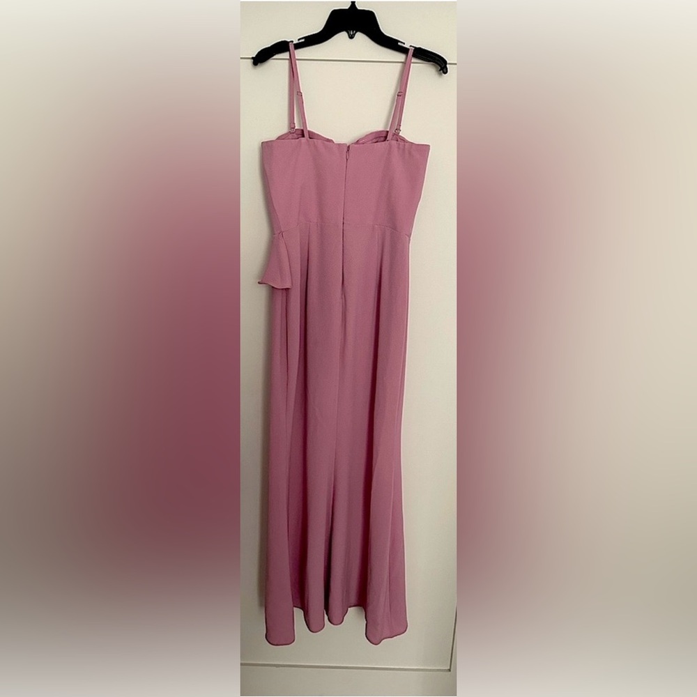 NWOT Dress The Population Pink Elegant Pink Evening Gown- size small - Picture 6 of 6